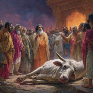 dramatic and emotional scene inside maharishi gautam s trimbak